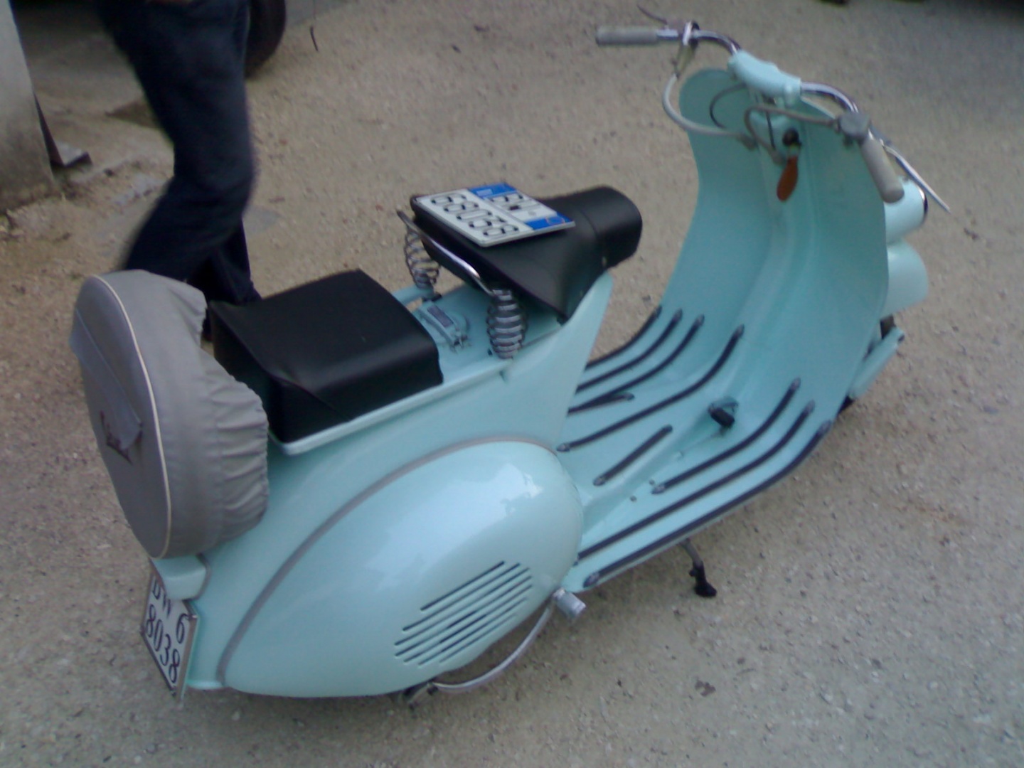 Scambio piaggio vespa faro basso '54