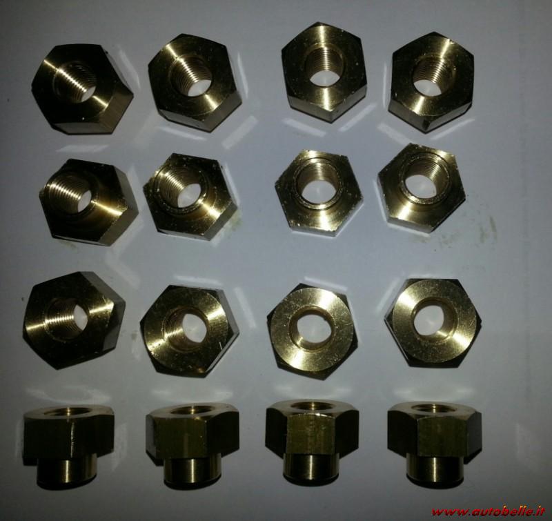 Bulloni Antifurto Peugeot 508 Dal 2011 - Set 4 Pezzi Heyner Germany M12x1,25 Con Chiave Unica