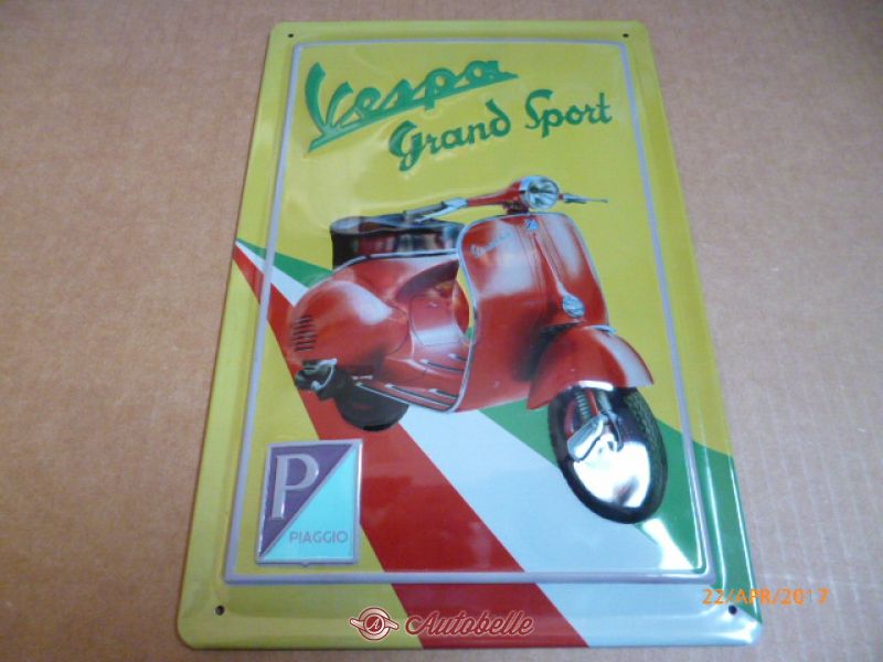 Targa In Metallo ESSO 20x30 Cm – Decorazione Retrò Per Garage, Officina E Auto D'epoca