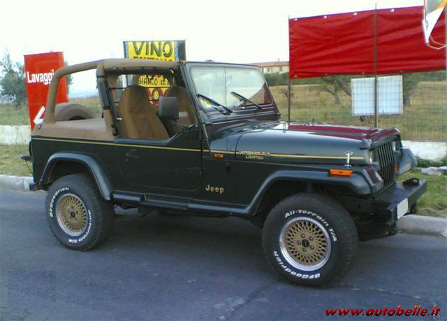 For sale Jeep Wrangler YJ 4000 Ho Limited 1994