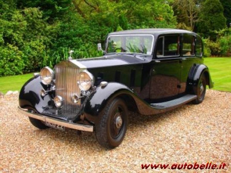Car RollsRoyce Phantom 3 Barker Swept Back Saloon 1937 for sale  PreWarCar
