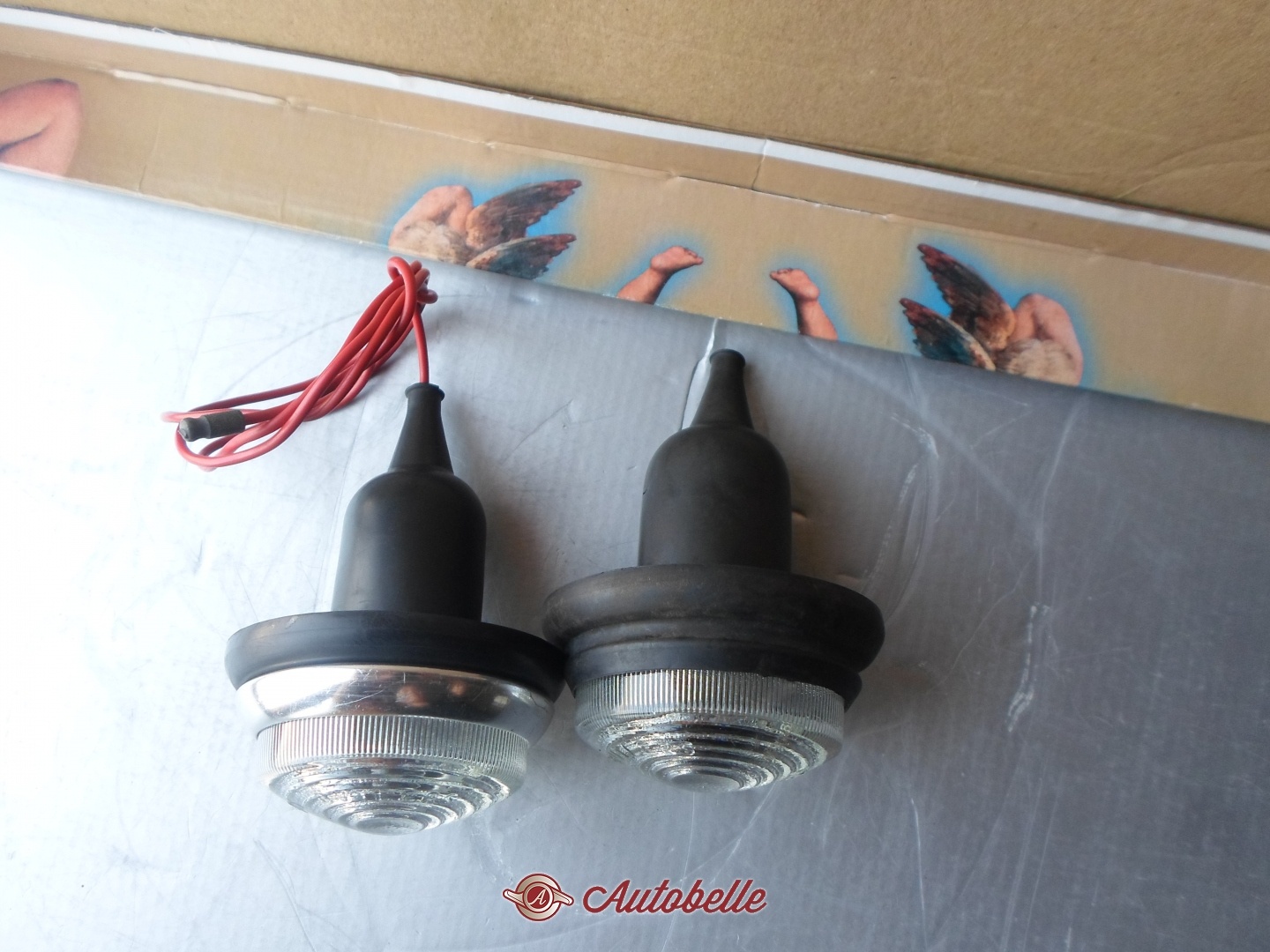 Clignotant Vintage Pour Moto/auto – Freccia Fanalino Chromé, Technologie Halogène