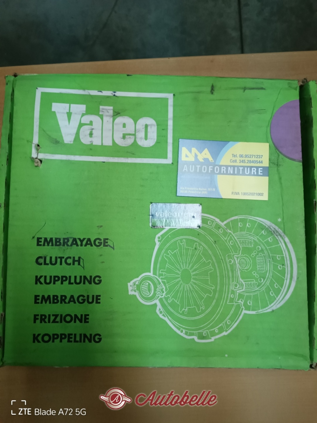 801561 VALEO Kit frizione per NISSAN